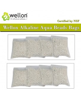 Wellon Alkaline Aqua Beads Bags (Pack of 8)